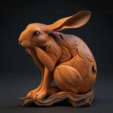 3D модель Lepus microtis (STL)